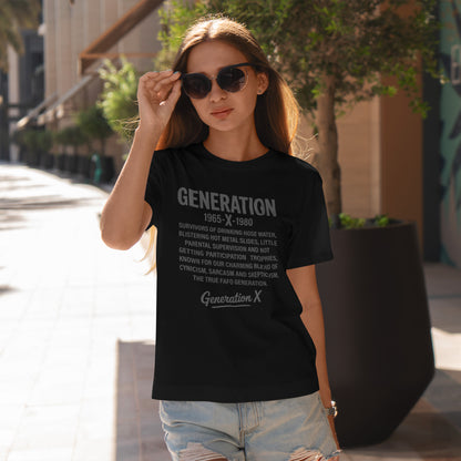 Generation X T-Shirt - 1965-1980 Hose Water Survivor