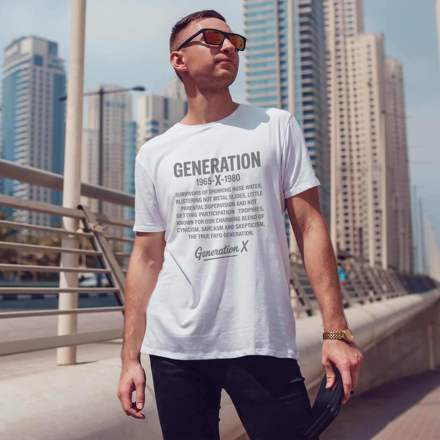 Generation X T-Shirt - 1965-1980 Hose Water Survivor