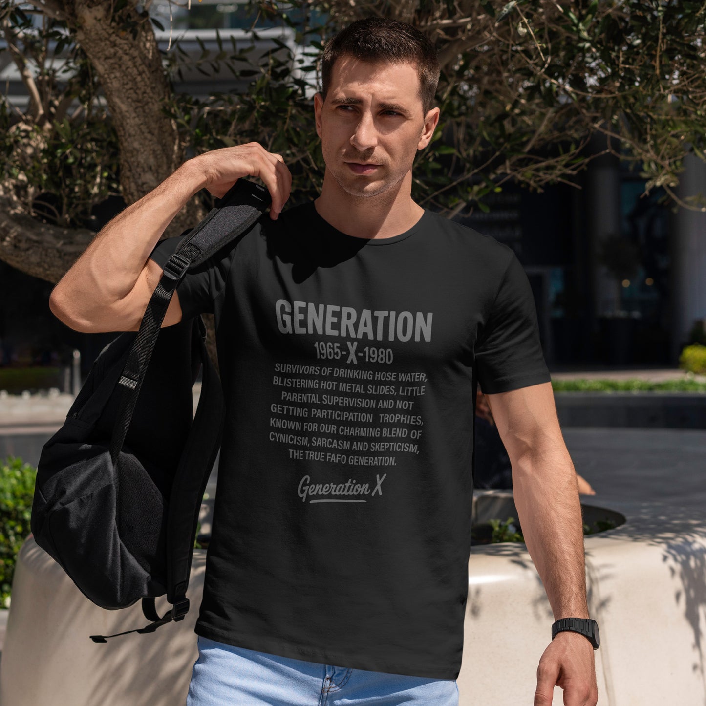 Generation X T-Shirt - 1965-1980 Hose Water Survivor