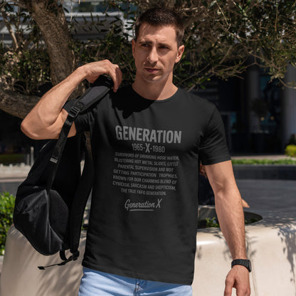 Generation X T-Shirt - 1965-1980 Hose Water Survivor