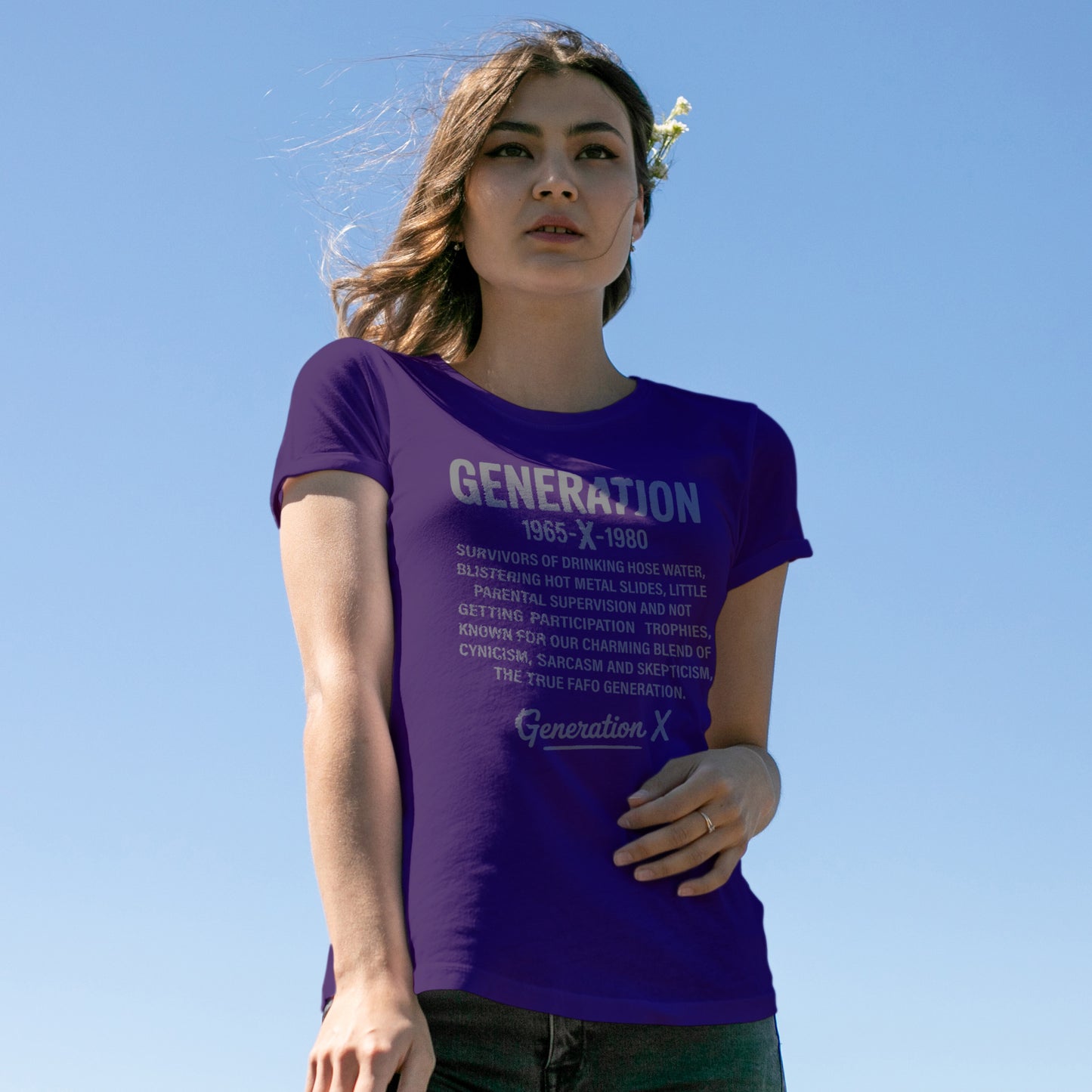 Generation X T-Shirt - 1965-1980 Hose Water Survivor