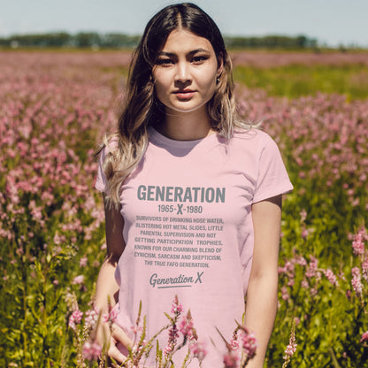 Generation X T-Shirt - 1965-1980 Hose Water Survivor