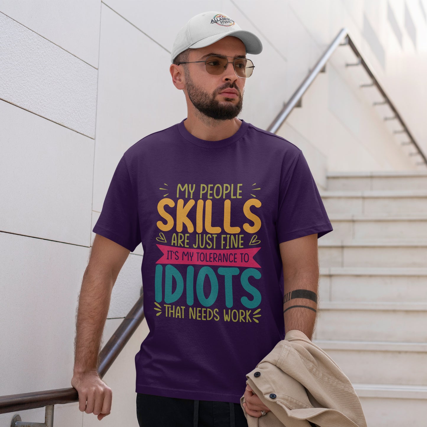 My People Skills Are Fine T-Shirt - Office Sarcasm Tee