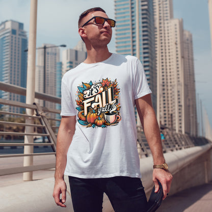 It’s Fall Y’all T-Shirt - Pumpkin Spice Autumn Coffee Lover Tee