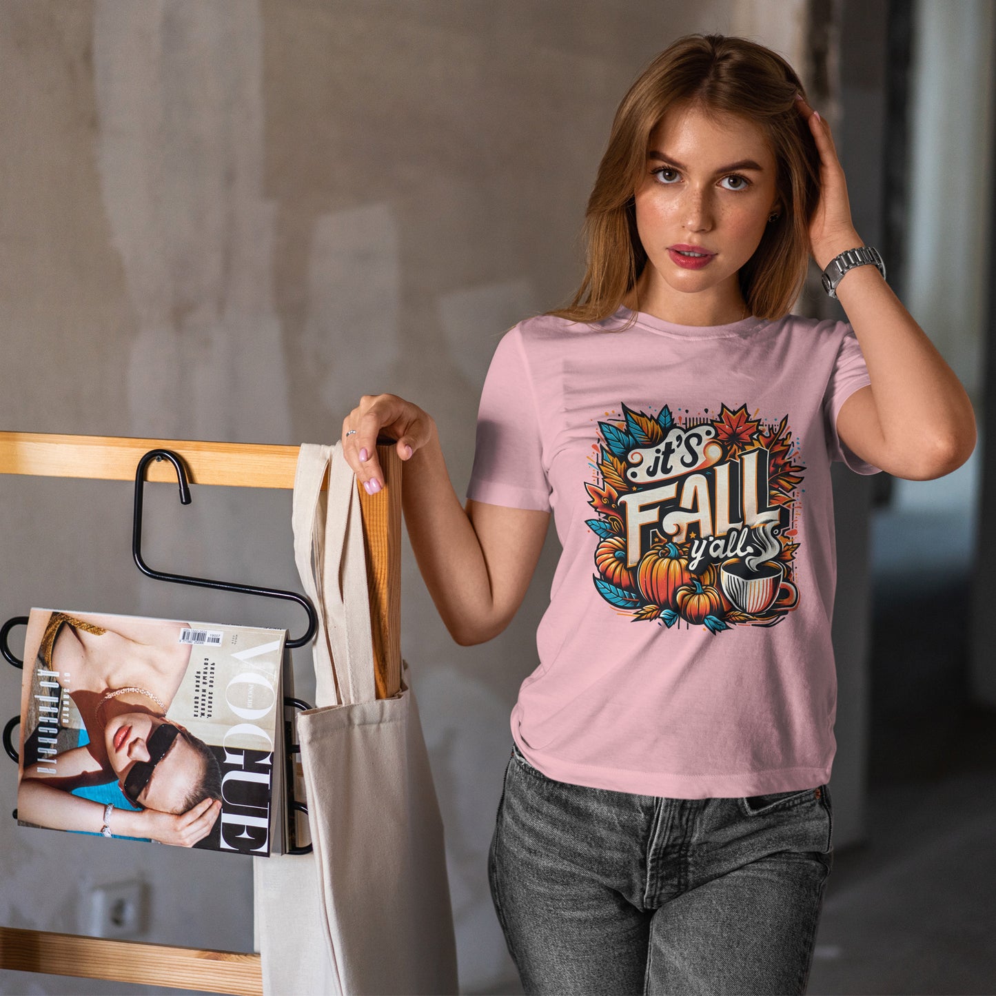 It’s Fall Y’all T-Shirt - Pumpkin Spice Autumn Coffee Lover Tee