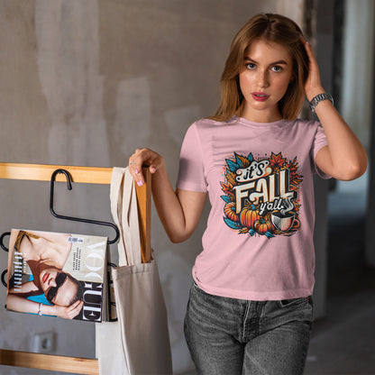 It’s Fall Y’all T-Shirt - Pumpkin Spice Autumn Coffee Lover Tee