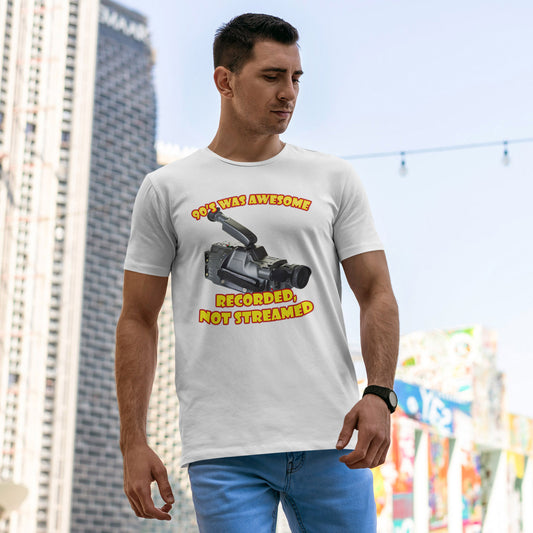 Recorded Not Streamed T-Shirt - 90s Camcorder Tee