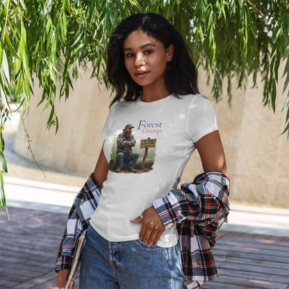 Forest Grump Shirt – Funny Camping Introvert T-Shirt, Sarcastic Wilderness Tee, Grumpy Outdoors Gift for Men & Nature Lovers