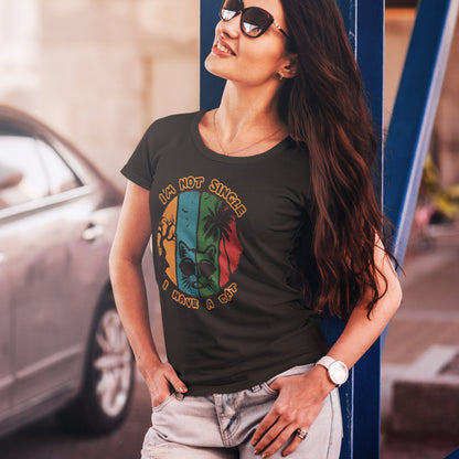 I’m Not Single I Have a Cat Shirt - Retro Funny Cat Tee