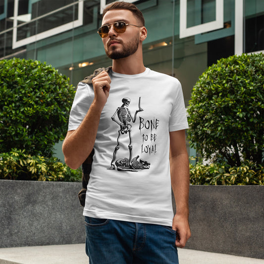 Skeleton Spine Pun T-Shirt - Funny Dark Humor Anatomy Tee