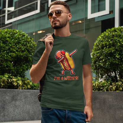 I'm a Wiener Hot Dog T-Shirt - Funny BBQ Pun Kawaii Tee