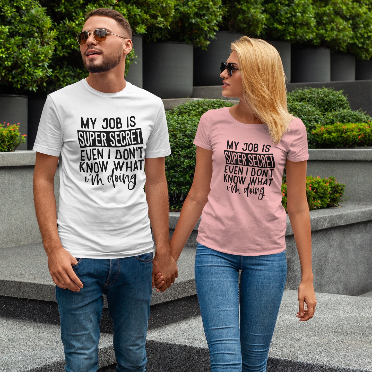 My Job Is Super Secret T-Shirt - Office Sarcasm Tee