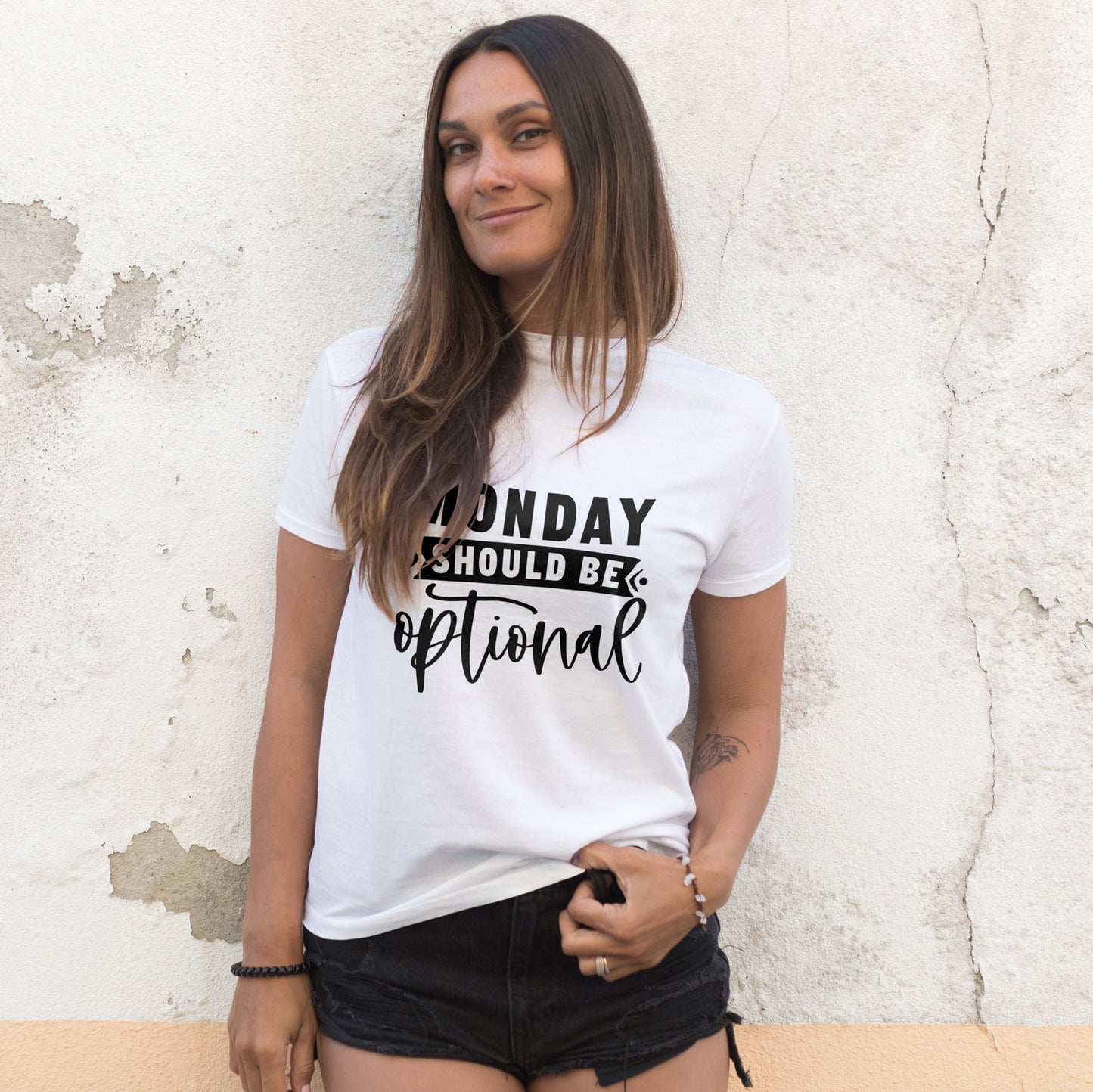 Monday Should Be Optional T-Shirt - Office Sarcasm Tee