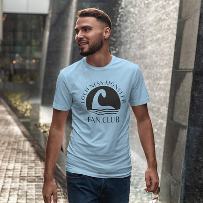 Loch Ness Monster T-Shirt - Minimal Nessie Line Art Scotland Tee