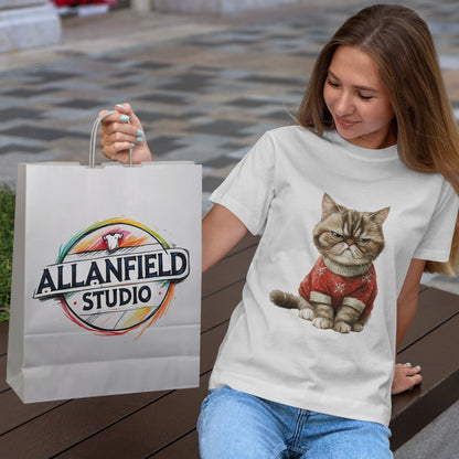 Grumpy Christmas Cat T-Shirt