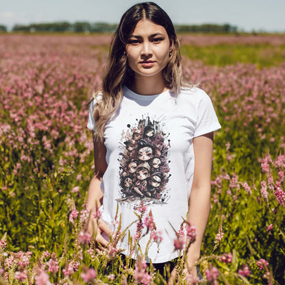 Urban Chibi Crew Anime Shirt - Graffiti Streetwear Manga Tee