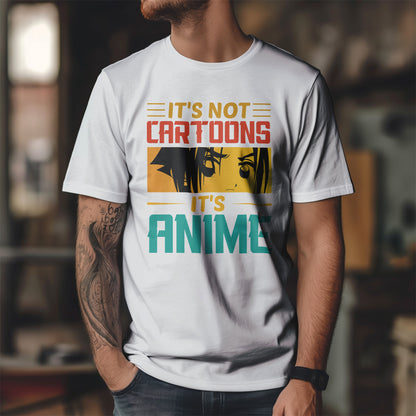 It’s Not Cartoons It’s Anime Shirt - Manga Eyes Otaku Tee