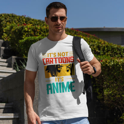 It’s Not Cartoons It’s Anime Shirt - Manga Eyes Otaku Tee