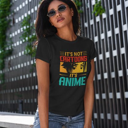 It’s Not Cartoons It’s Anime Shirt - Manga Eyes Otaku Tee