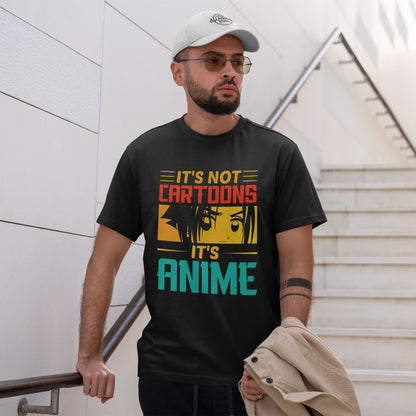 It’s Not Cartoons It’s Anime Shirt - Manga Eyes Otaku Tee