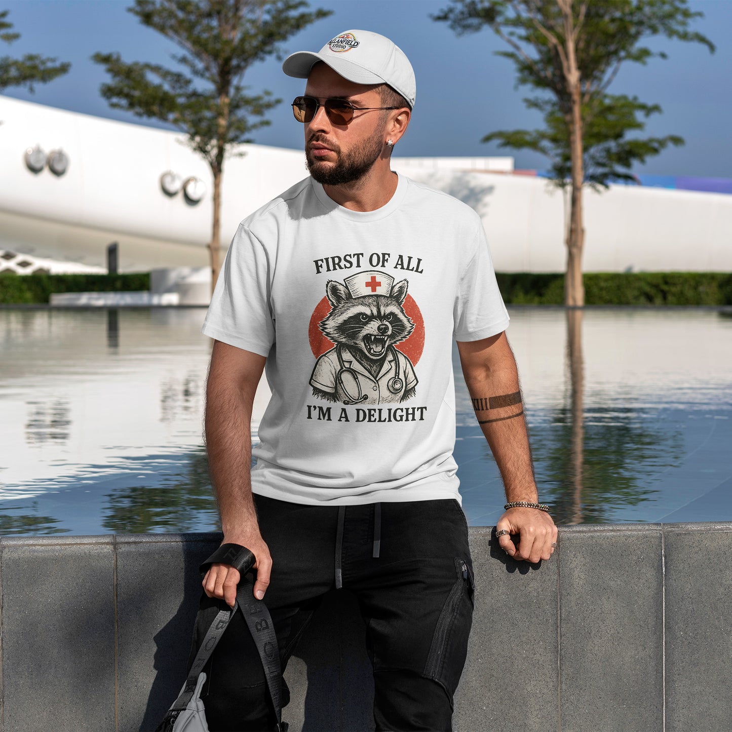 Nurse Raccoon I’m a Delight Shirt - Funny Night Shift Tee