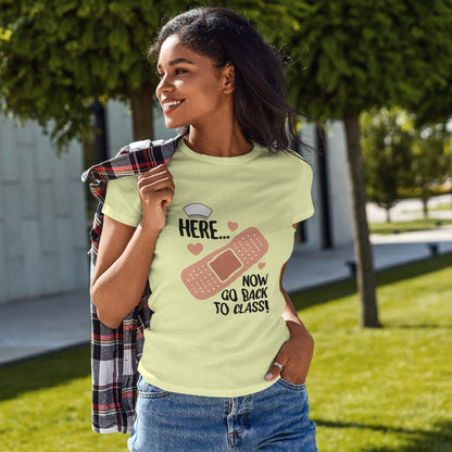 School Nurse Shirt - Bandage & Hearts Appreciation Tee