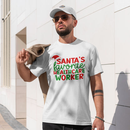 Santa’s Favorite Healthcare Worker Shirt - Christmas Medical Humor Tee