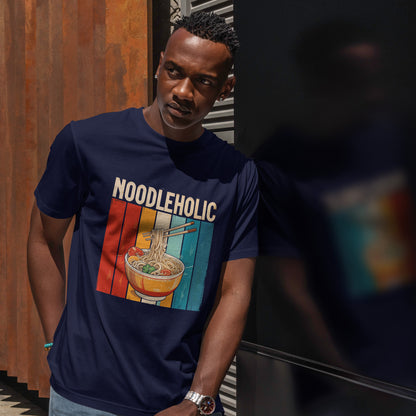 Noodleholic Shirt - Retro Ramen Bowl Tee