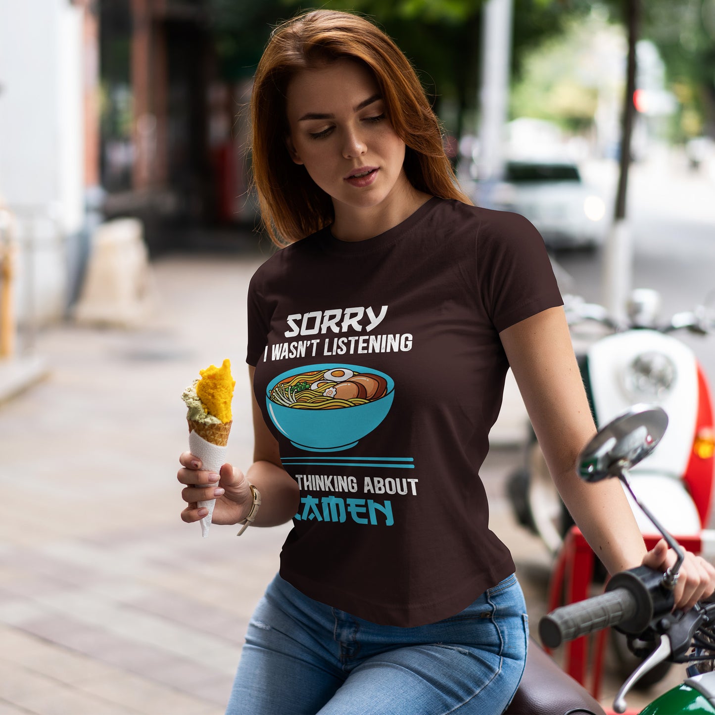 Ramen Shirt - Sorry I Wasn’t Listening Ramen Tee