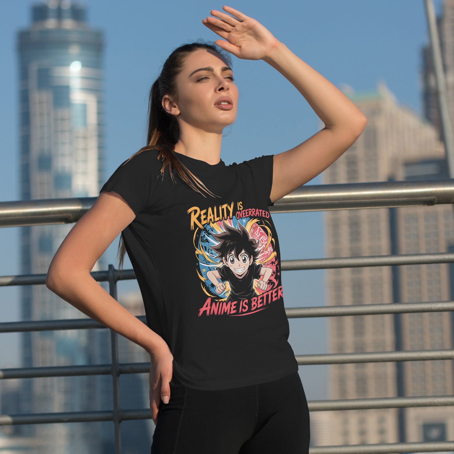 Reality Is Overrated Anime Shirt - Funny Otaku Tee