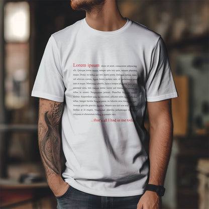Lorem Ipsum Shirt - Funny Designer & Programmer Tee