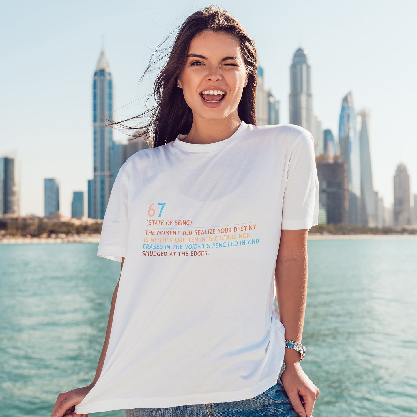 67 State of Being Shirt - Aesthetic Definition Tee