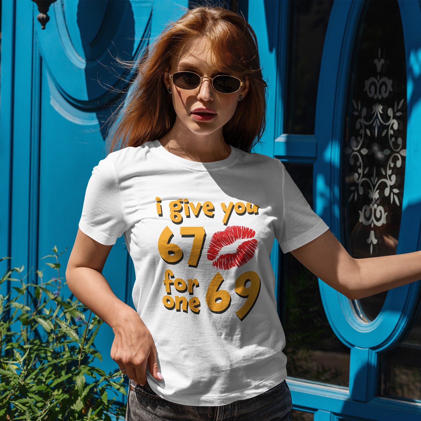 I Give You 67 for One 69 Shirt - Flirty Adult Humor Tee