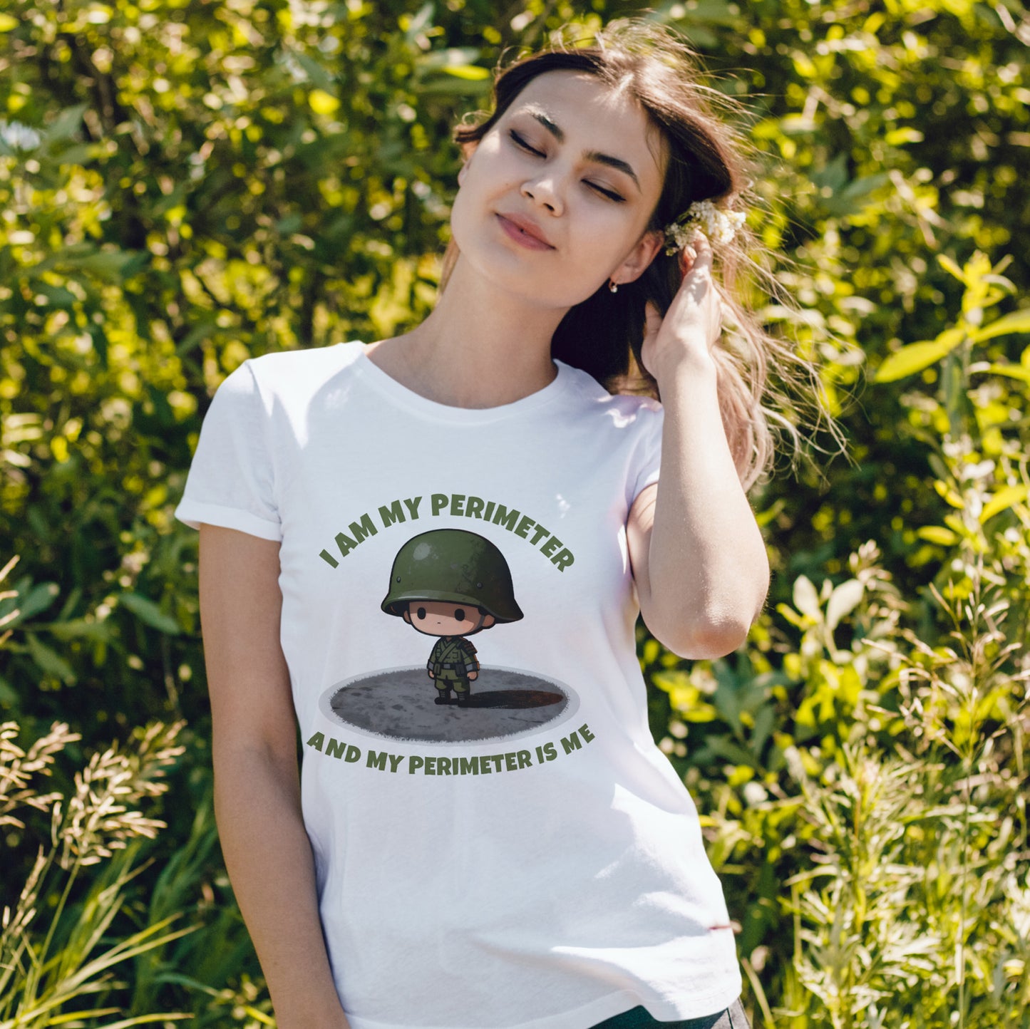 I Am My Perimeter Shirt – Funny Tactical Military Humor Tee