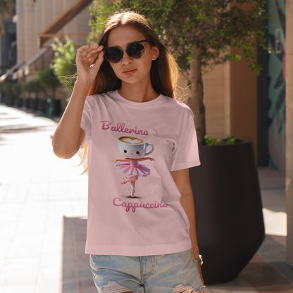 Ballerina Cappuccina Shirt – Cute Coffee Ballet Kawaii Tee