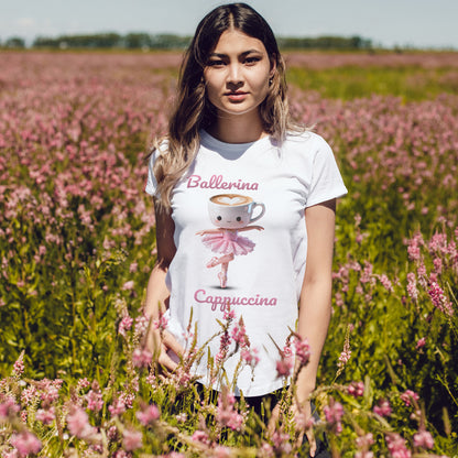 Ballerina Cappuccina Shirt – Cute Coffee Ballet Kawaii Tee