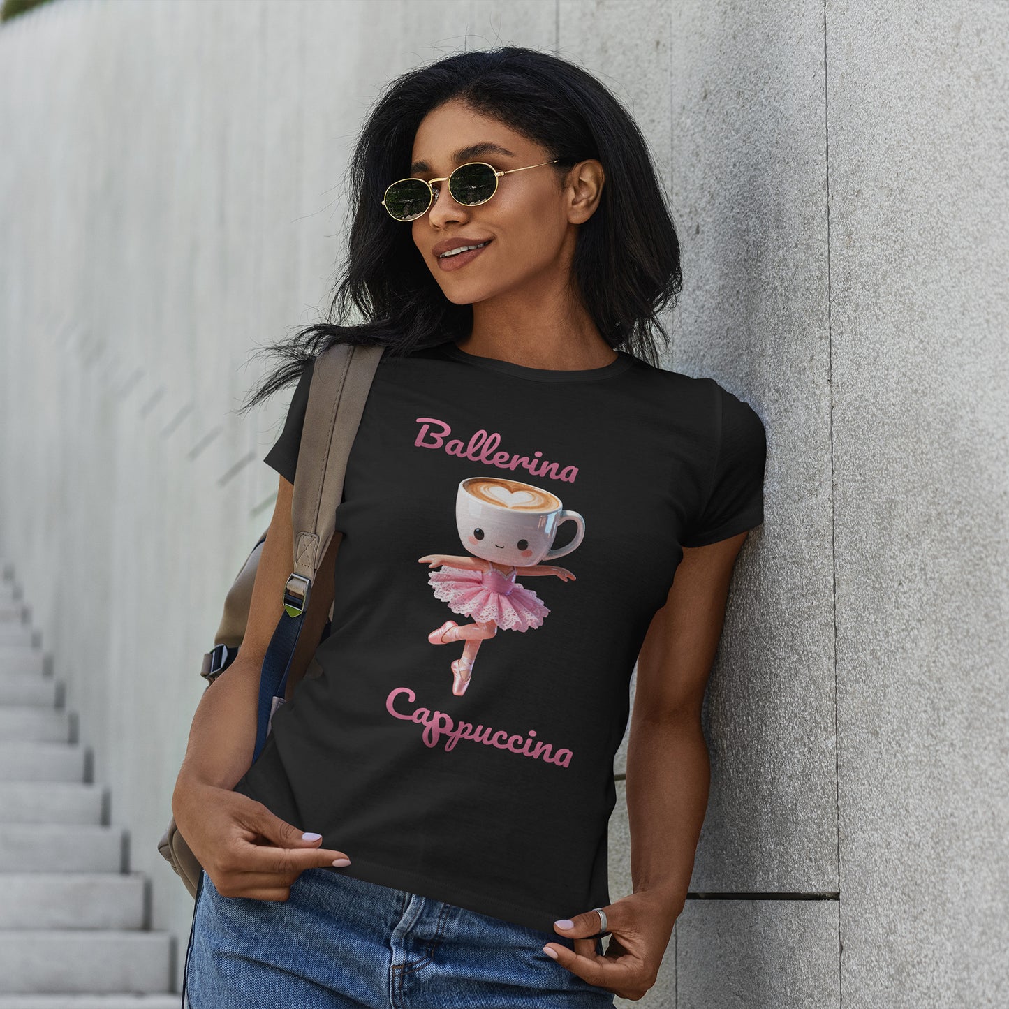 Ballerina Cappuccina Shirt – Cute Coffee Ballet Kawaii Tee