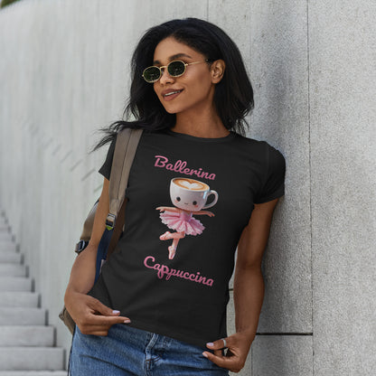 Ballerina Cappuccina Shirt – Cute Coffee Ballet Kawaii Tee