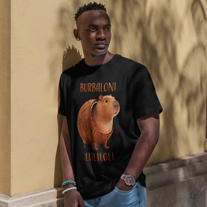 Burbaloni Luliloli Shirt – Cute Capybara in Coconut Funny Animal Tee