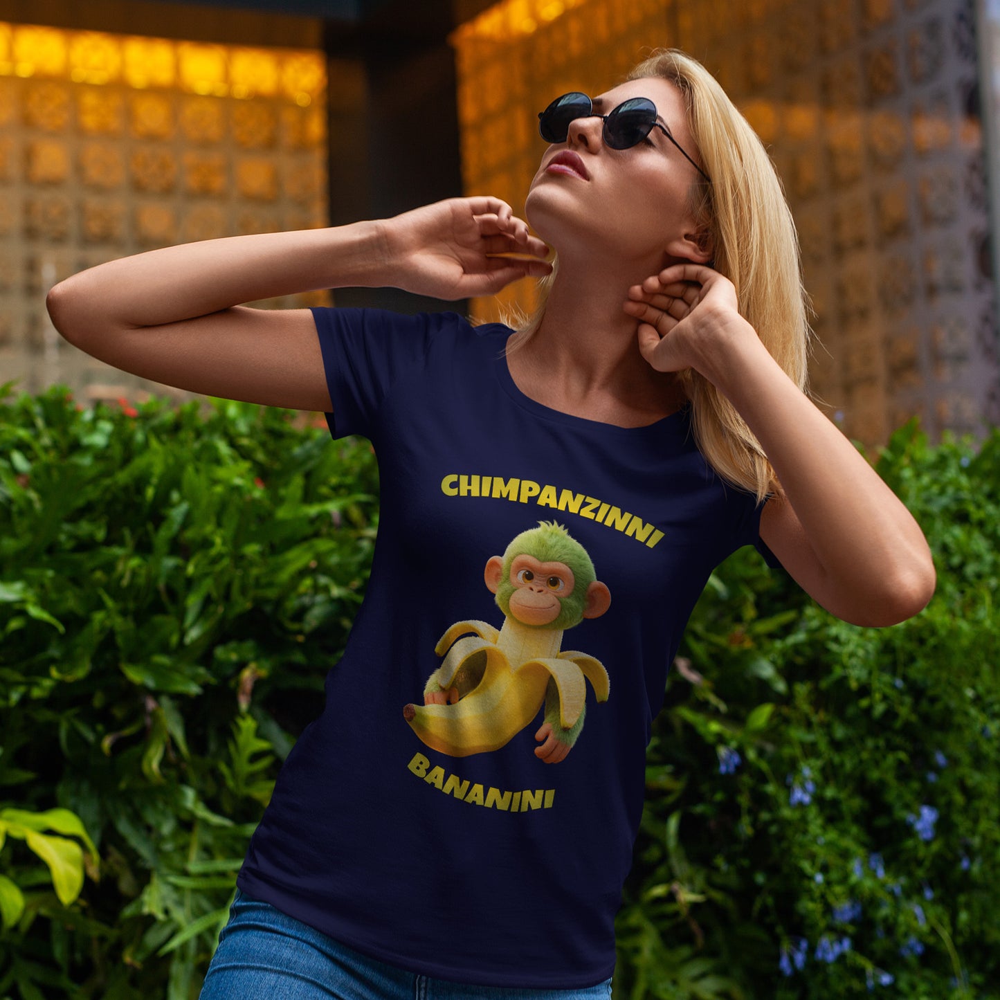 Chimpanzinni Bananini Shirt – Funny Monkey Banana Meme Tee