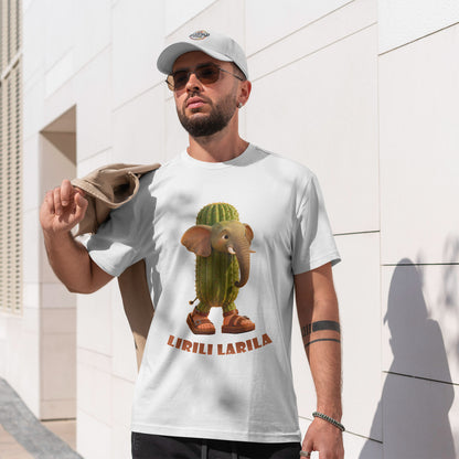 Lirili Larila Shirt – Funny Elephant Cactus Hybrid Tee