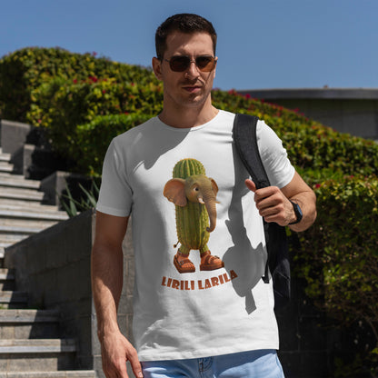 Lirili Larila Shirt – Funny Elephant Cactus Hybrid Tee