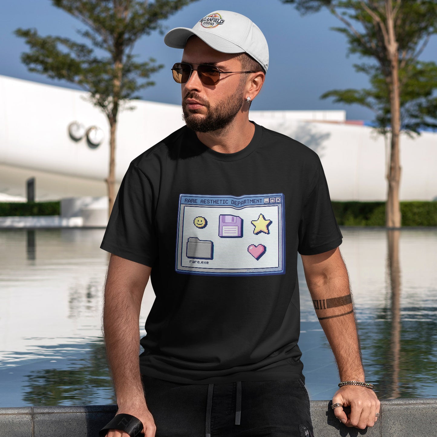 Rare Aesthetic Department Shirt – Pastel Pixel Y2K Vaporwave Tee