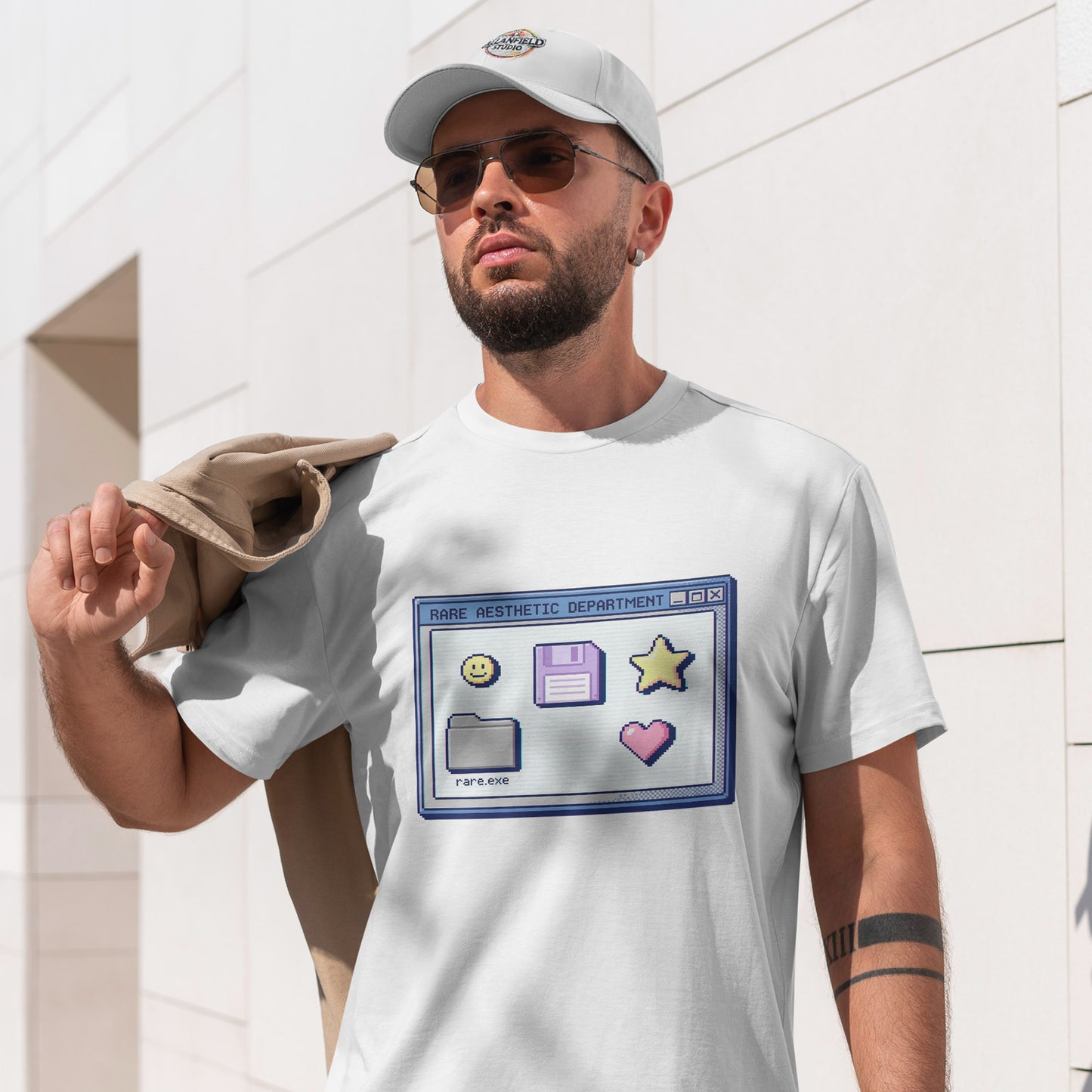 Rare Aesthetic Department Shirt – Pastel Pixel Y2K Vaporwave Tee
