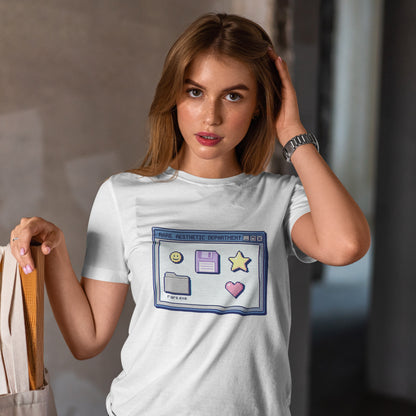 Rare Aesthetic Department Shirt – Pastel Pixel Y2K Vaporwave Tee