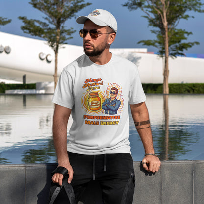 Mango Mustard Aura Shirt – Performative Male Energy Meme Tee