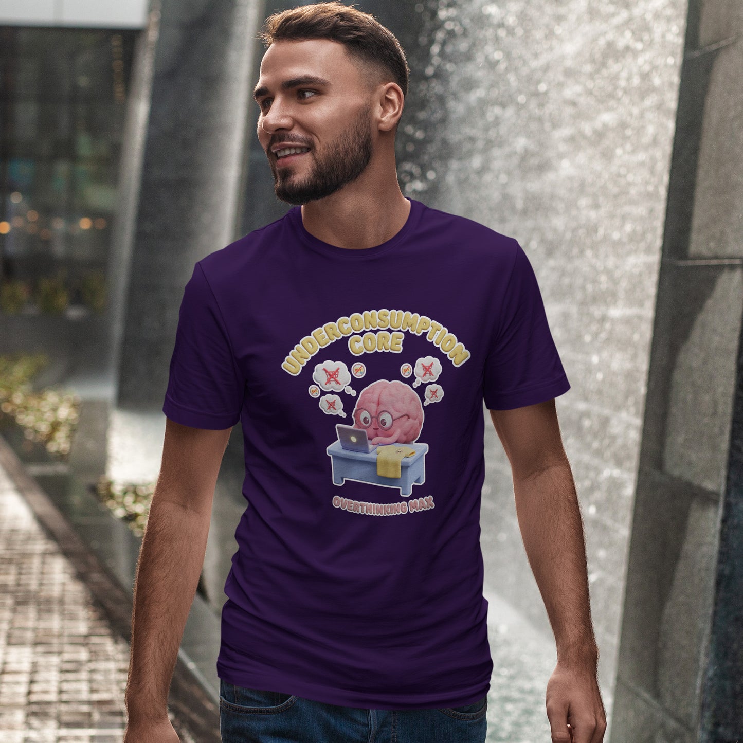Overthinking Max Shirt – Underconsumption Core Meme T-Shirt