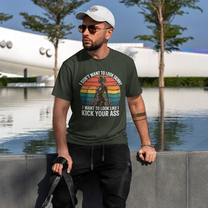 I Don’t Want to Look Skinny Shirt – Strong Woman Gym Tee