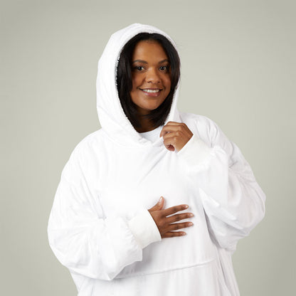 Personalisierte Kapuzendecke – Tragbare Kapuzendecke mit individuellem Aufdruck