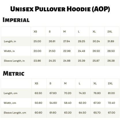 Personalisierter Hoodie mit Allover-Print und individuellem Foto oder Text